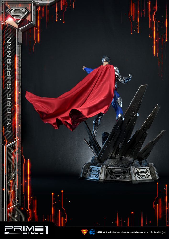 DC Comics Statue 1/3 Cyborg Superman 93 cm