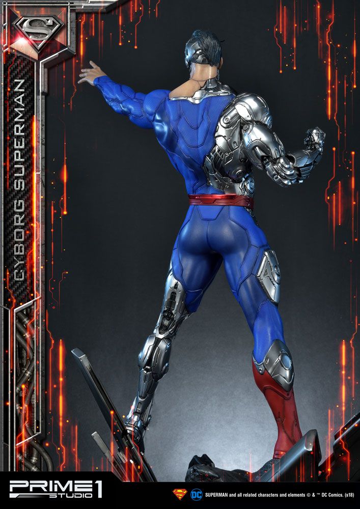 DC Comics Statue 1/3 Cyborg Superman 93 cm