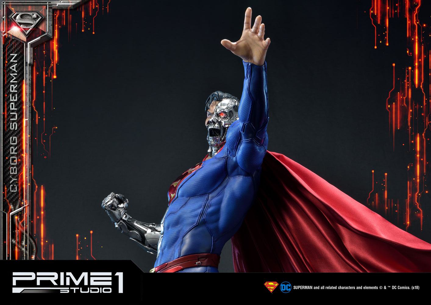 DC Comics Statue 1/3 Cyborg Superman 93 cm