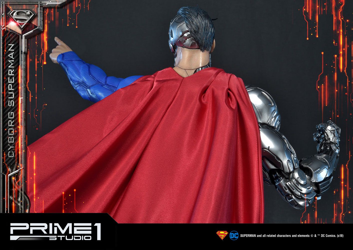 DC Comics Statue 1/3 Cyborg Superman 93 cm