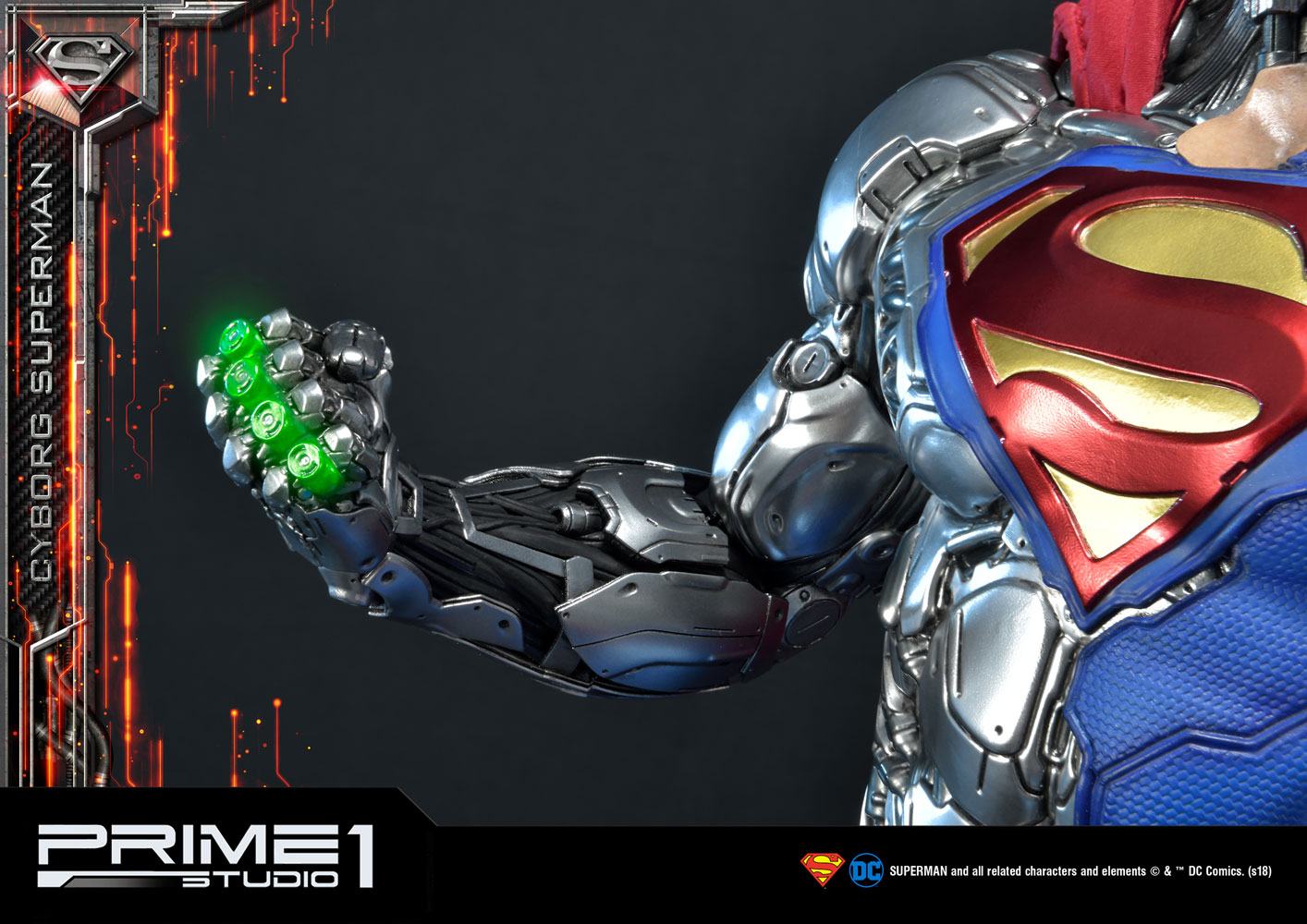 DC Comics Statue 1/3 Cyborg Superman 93 cm