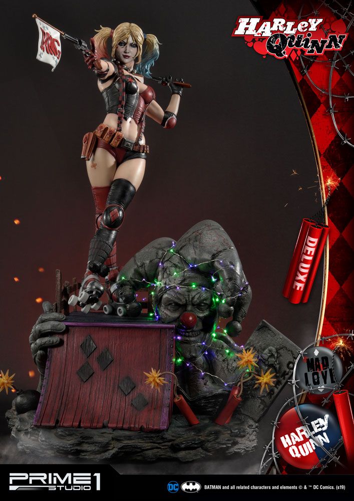 DC Comics Statue Harley Quinn Deluxe Ver. 91 cm