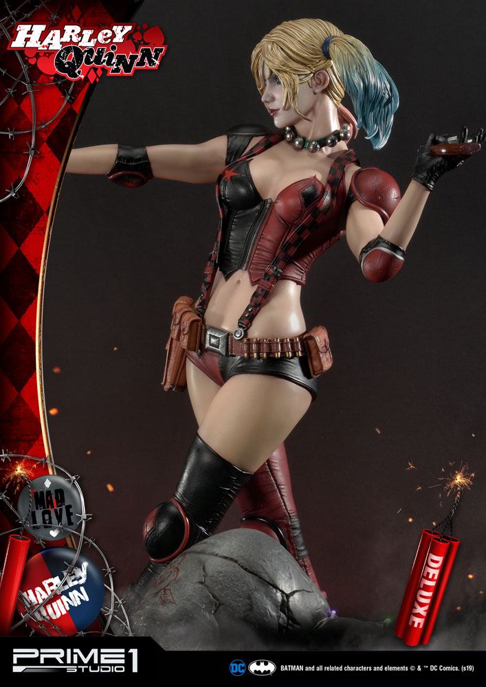 DC Comics Statue Harley Quinn Deluxe Ver. 91 cm