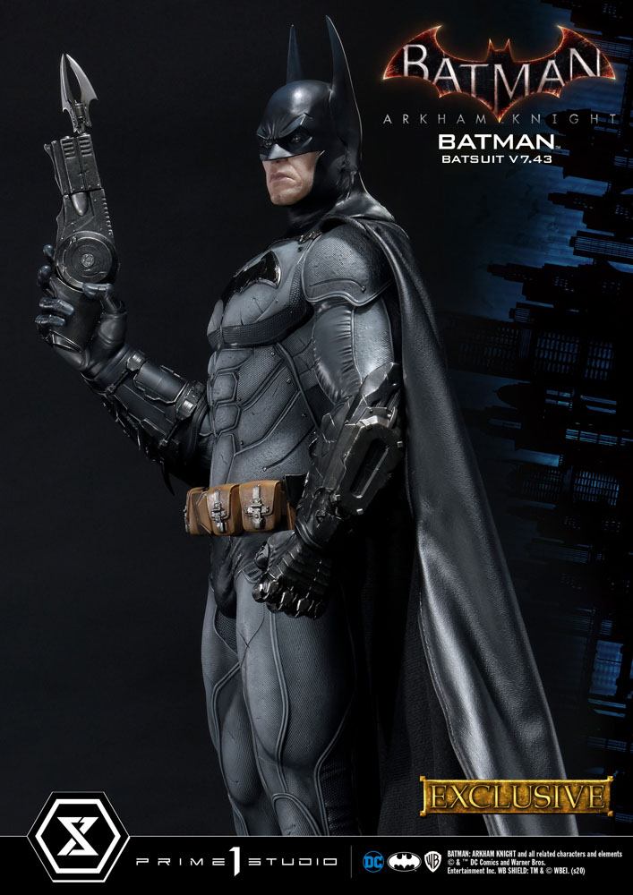 Batman Arkham Knight 1/3 Statue Batman Batsuit v7.43 Exclusive Version 86 cm