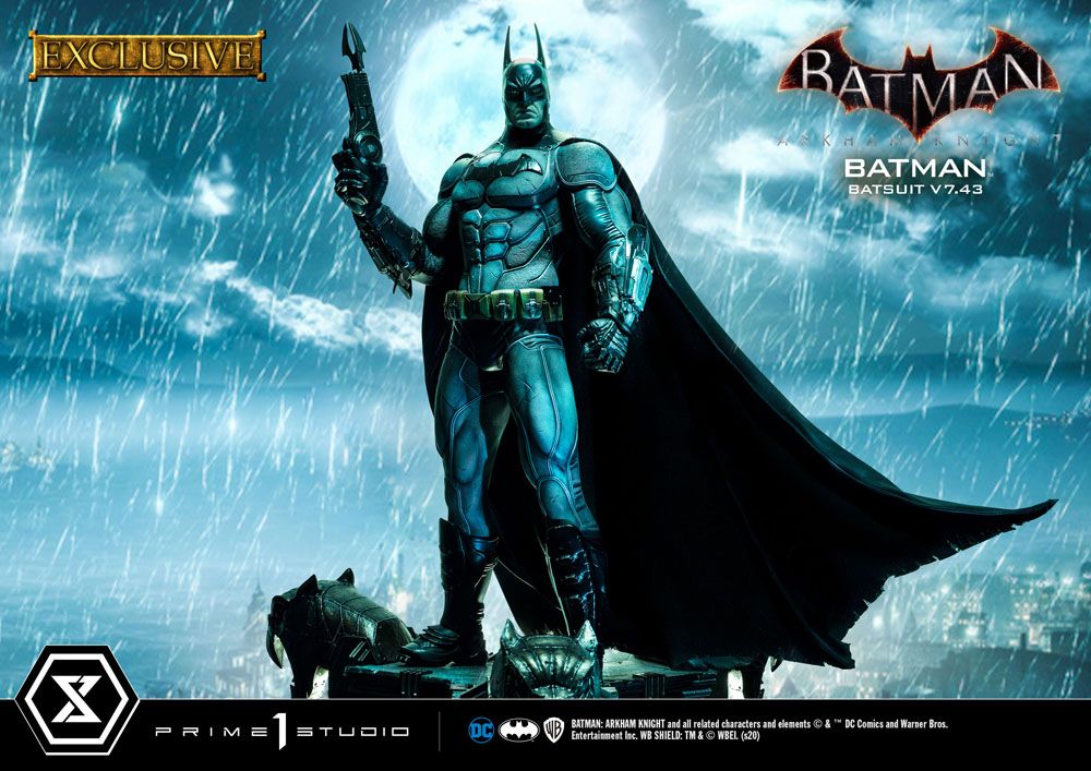 Batman Arkham Knight 1/3 Statue Batman Batsuit v7.43 Exclusive Version 86 cm