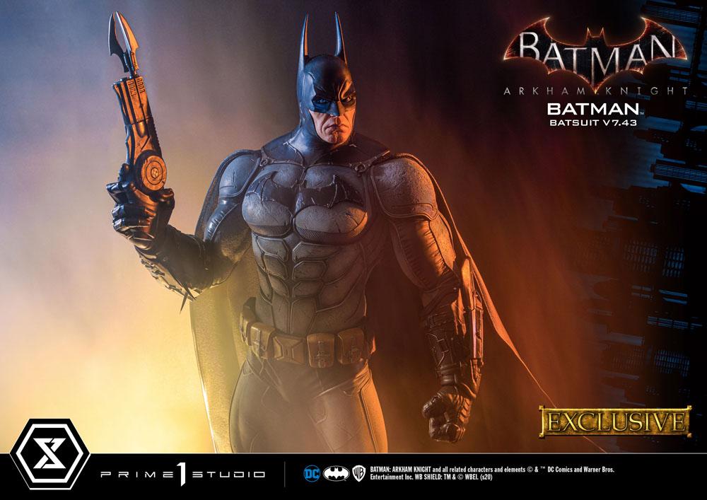 Batman Arkham Knight 1/3 Statue Batman Batsuit v7.43 Exclusive Version 86 cm