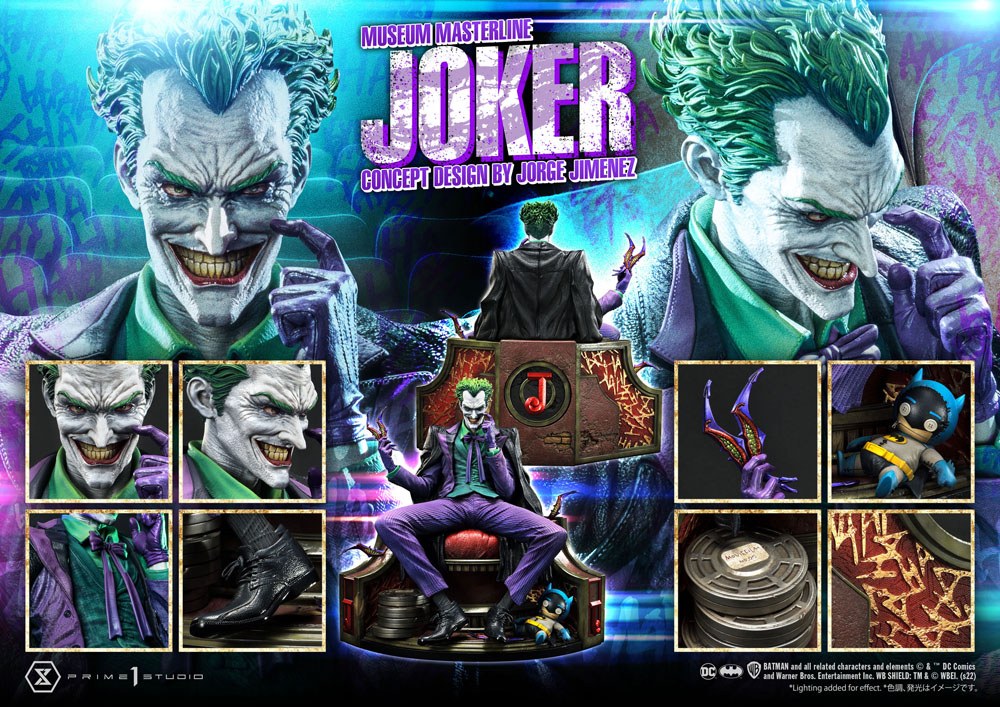 DC Comics Statue 1/3 The Joker Concept Design by Jorge Jimenez 53 cm