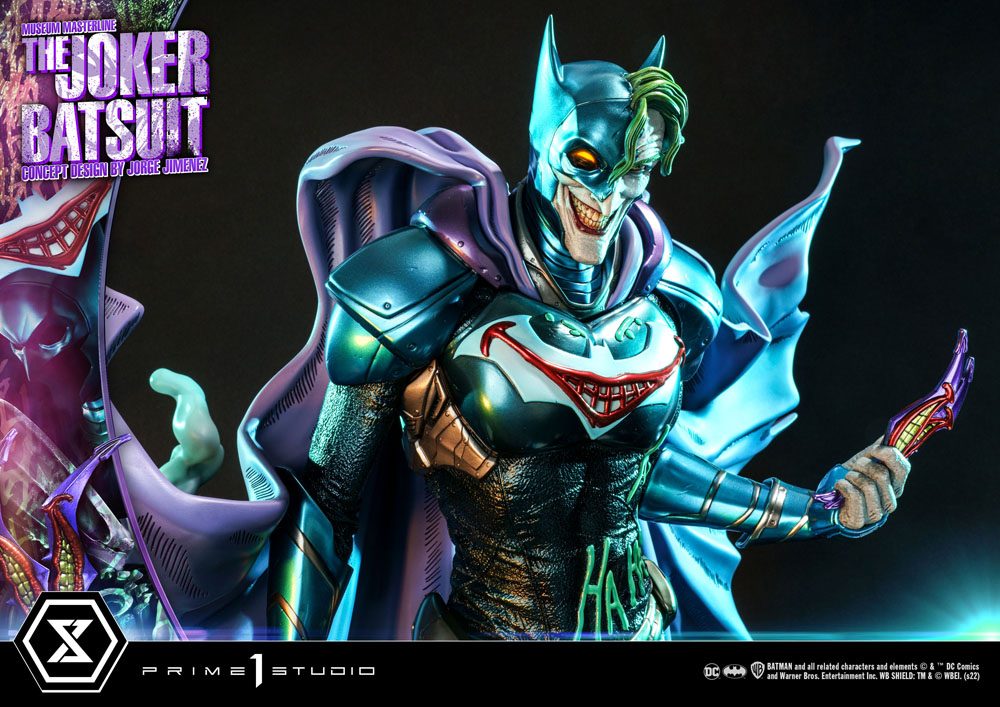 DC Comics Museum Masterline Statue 1/3 The Joker Concept Design by Jorge Jimenez Bonus Version 79 cm