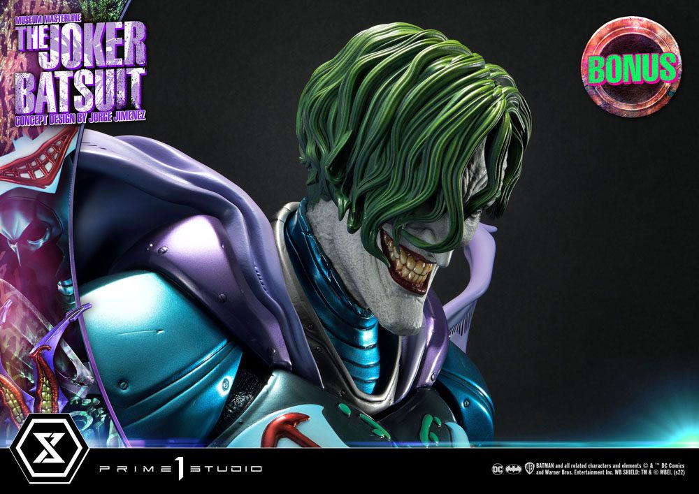 DC Comics Museum Masterline Statue 1/3 The Joker Concept Design by Jorge Jimenez Bonus Version 79 cm