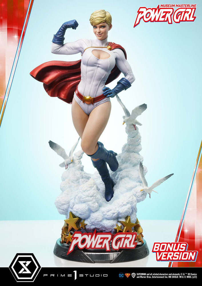 DC Comics Museum Masterline Statue Power Girl Deluxe Bonus Version 75 cm