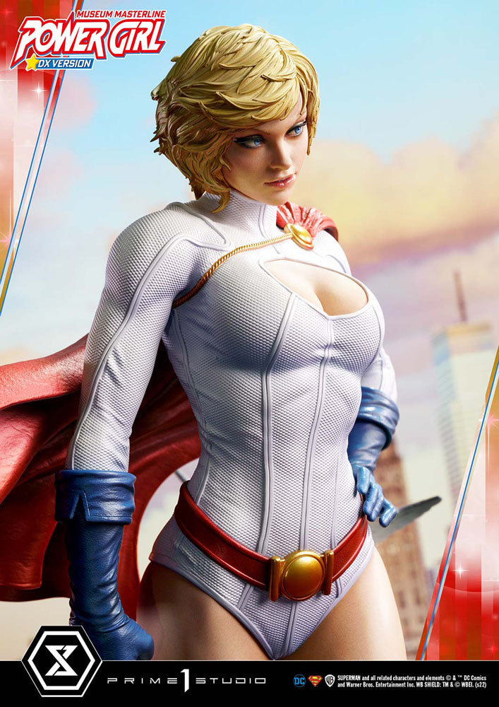 DC Comics Museum Masterline Statue Power Girl Deluxe Bonus Version 75 cm