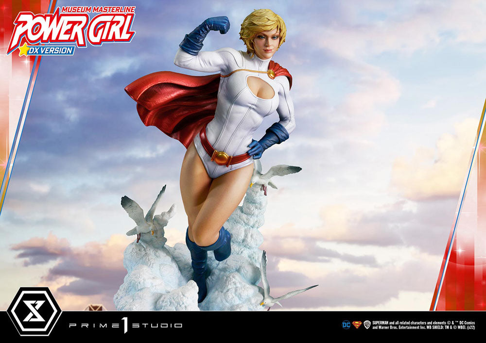 DC Comics Museum Masterline Statue Power Girl Deluxe Bonus Version 75 cm