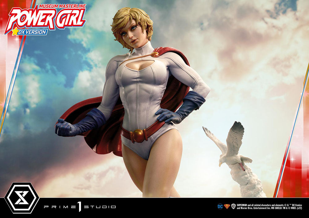 DC Comics Museum Masterline Statue Power Girl Deluxe Bonus Version 75 cm