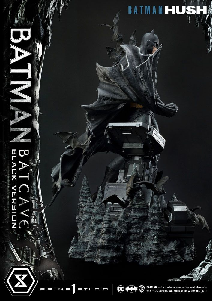 Batman Hush Statue 1/3 Batman Batcave Black Version 88 cm