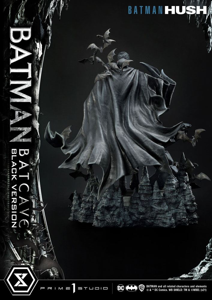 Batman Hush Statue 1/3 Batman Batcave Black Version 88 cm