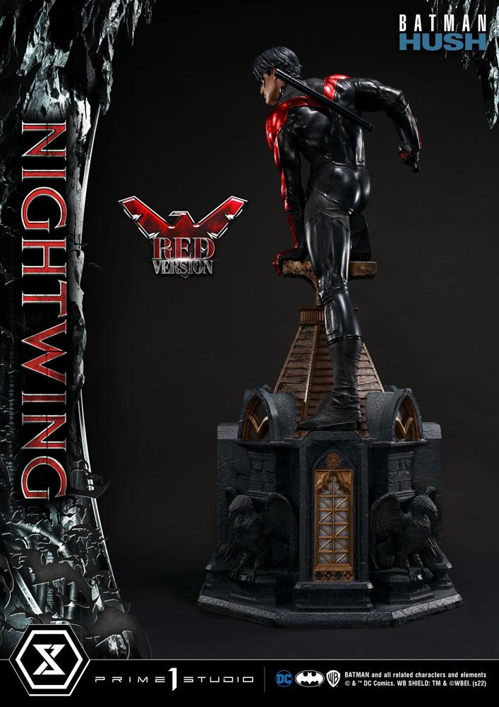 Batman Hush Statue Nightwing Red Version 87 cm