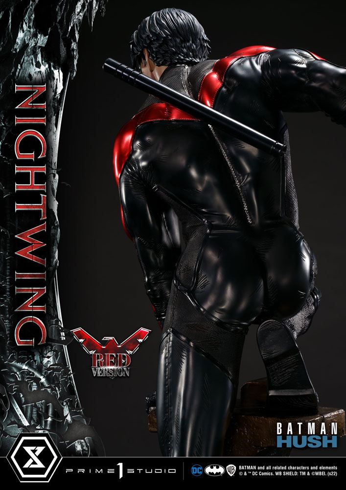 Batman Hush Statue Nightwing Red Version 87 cm