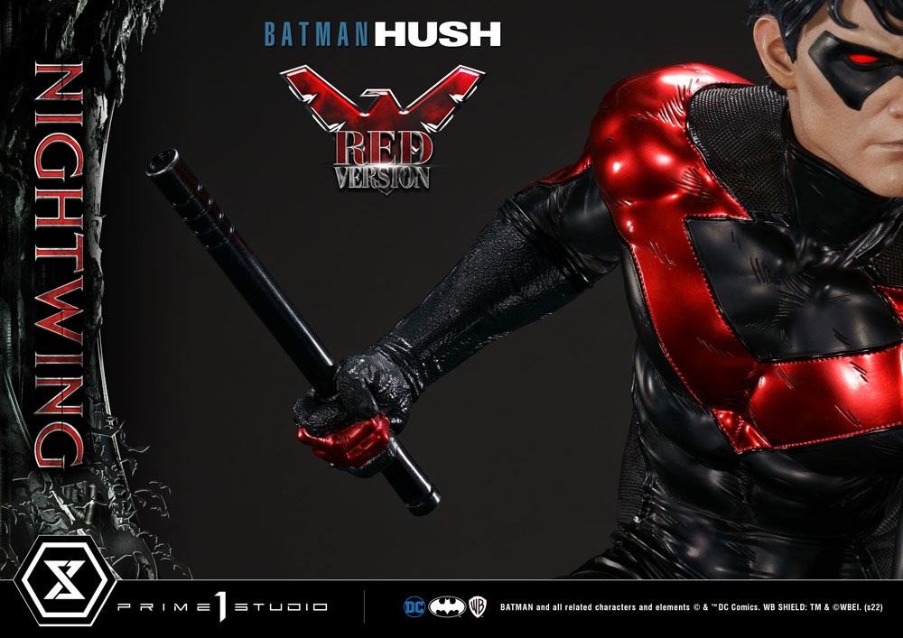 Batman Hush Statue Nightwing Red Version 87 cm