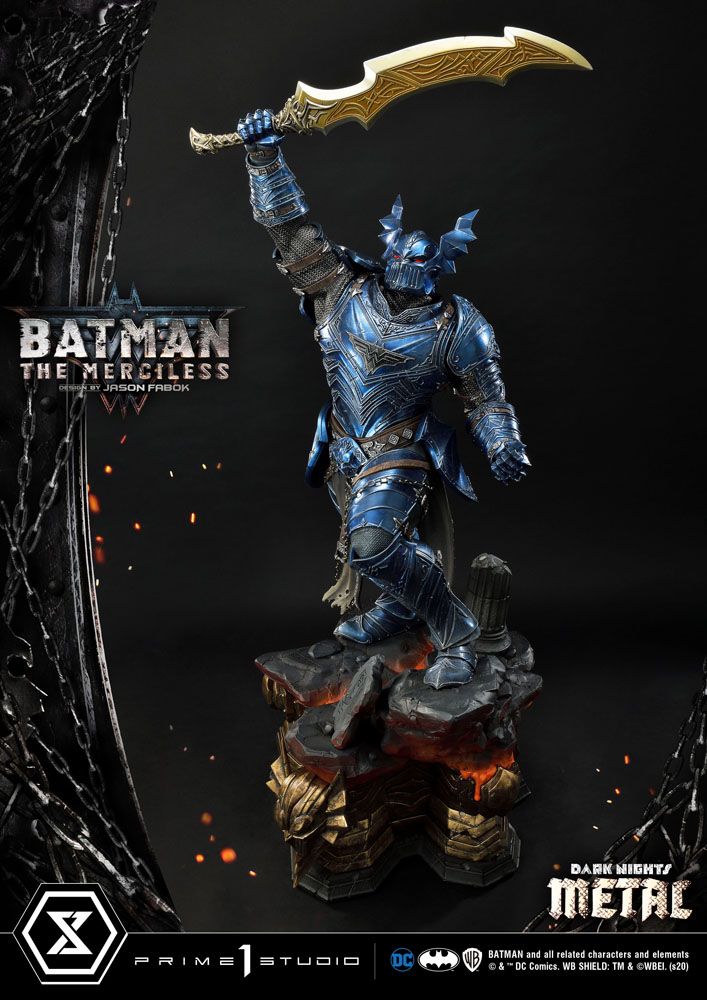 Dark Nights: Metal Statue The Merciless 112 cm