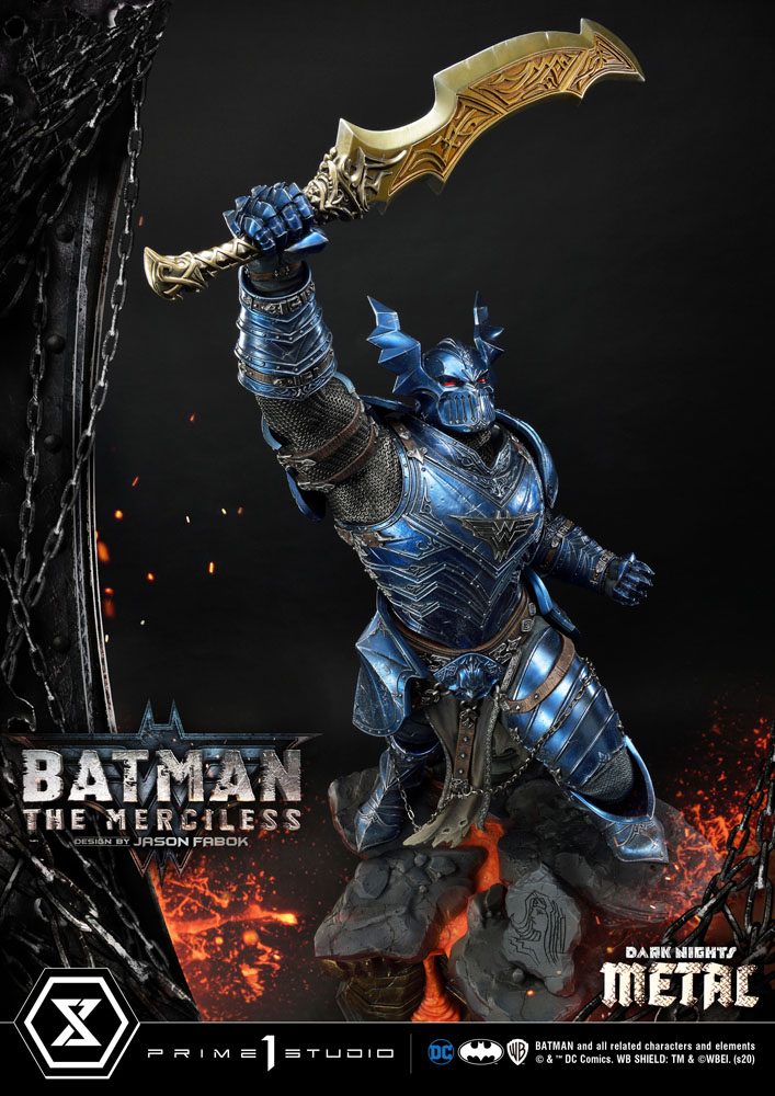 Dark Nights: Metal Statue The Merciless 112 cm