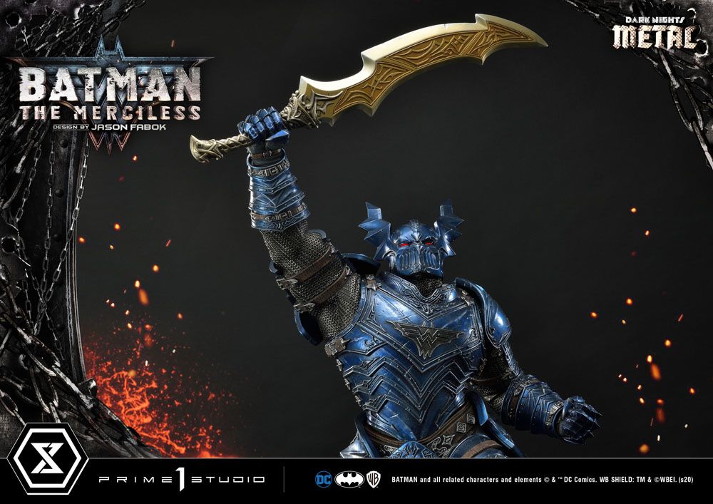 Dark Nights: Metal Statue The Merciless 112 cm