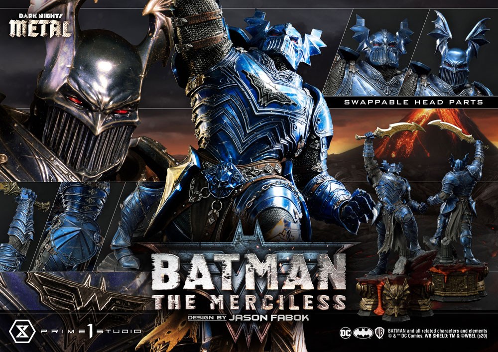 Dark Nights: Metal Statue The Merciless 112 cm