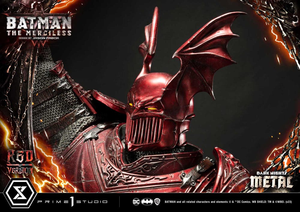 Dark Nights: Death Metal Statue 1/3 The Mericless Red Version 111 cm