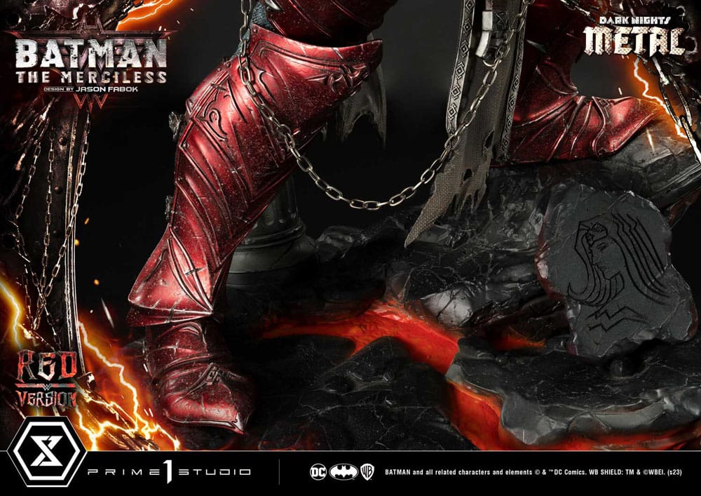 Dark Nights: Death Metal Statue 1/3 The Mericless Red Version 111 cm