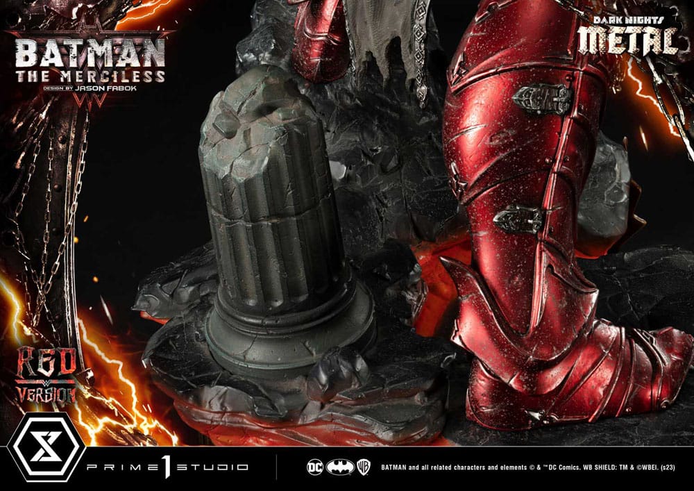 Dark Nights: Death Metal Statue 1/3 The Mericless Red Version 111 cm