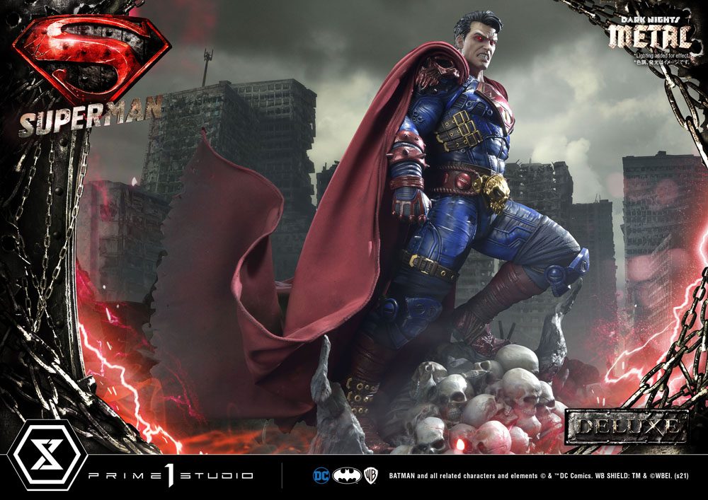 DC Comics Statue 1/3 Superman Deluxe Bonus Ver. 88 cm