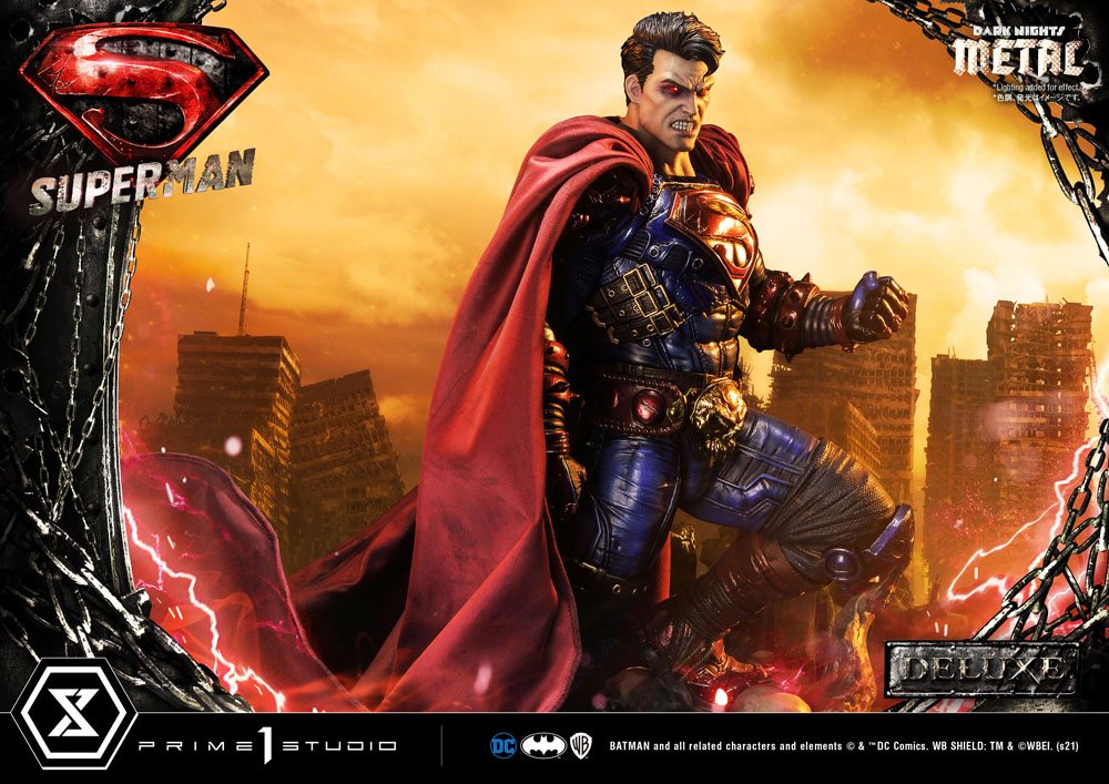 DC Comics Statue 1/3 Superman Deluxe Bonus Ver. 88 cm