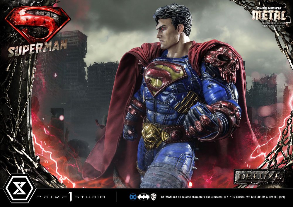 DC Comics Statue 1/3 Superman Deluxe Bonus Ver. 88 cm