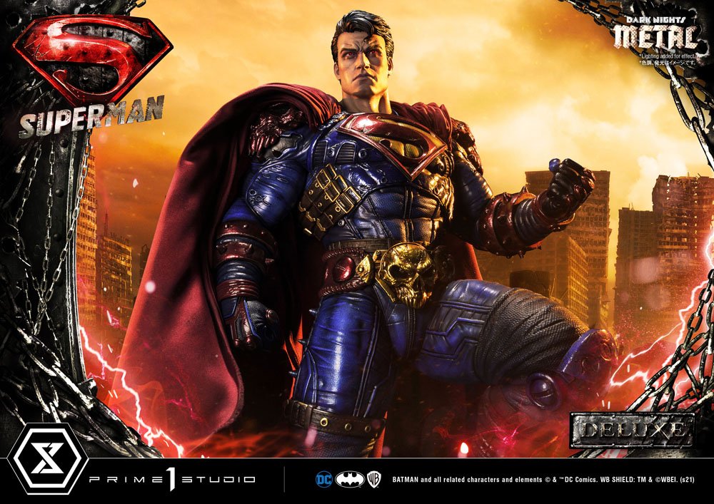 DC Comics Statue 1/3 Superman Deluxe Bonus Ver. 88 cm