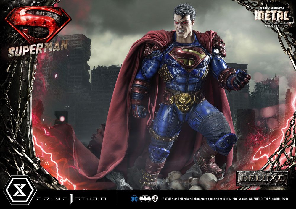 DC Comics Statue 1/3 Superman Deluxe Bonus Ver. 88 cm