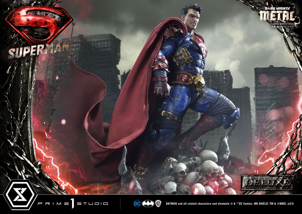 DC Comics Statue 1/3 Superman Deluxe Bonus Ver. 88 cm