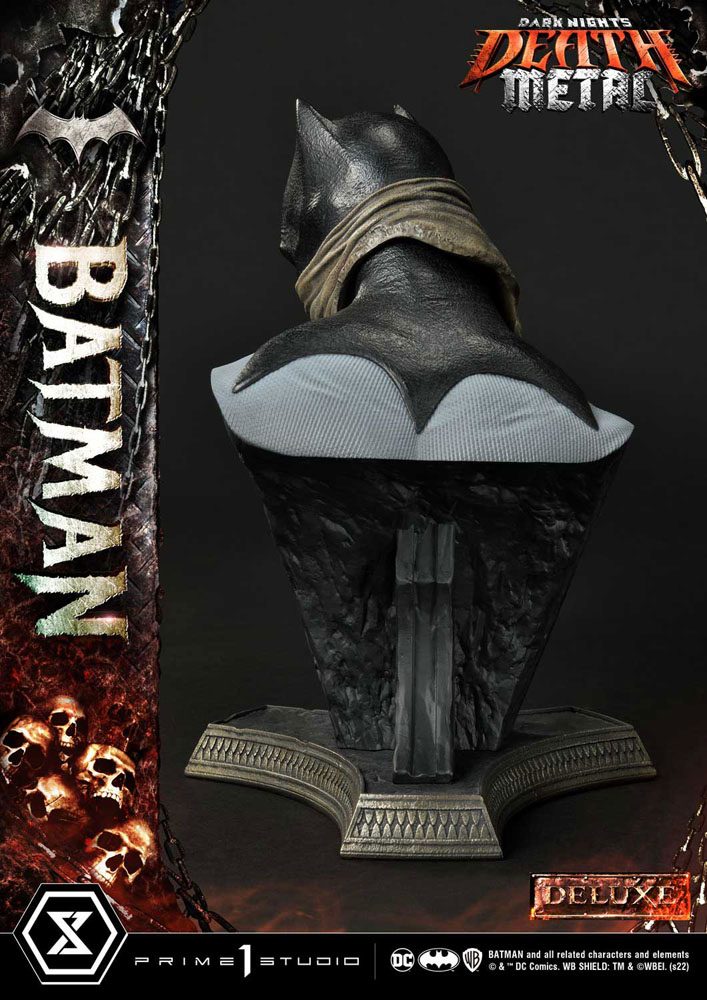 Dark Knights: Metal Statue 1/3 Death Metal Batman Deluxe Bonus Ver. 105 cm - Damaged packaging