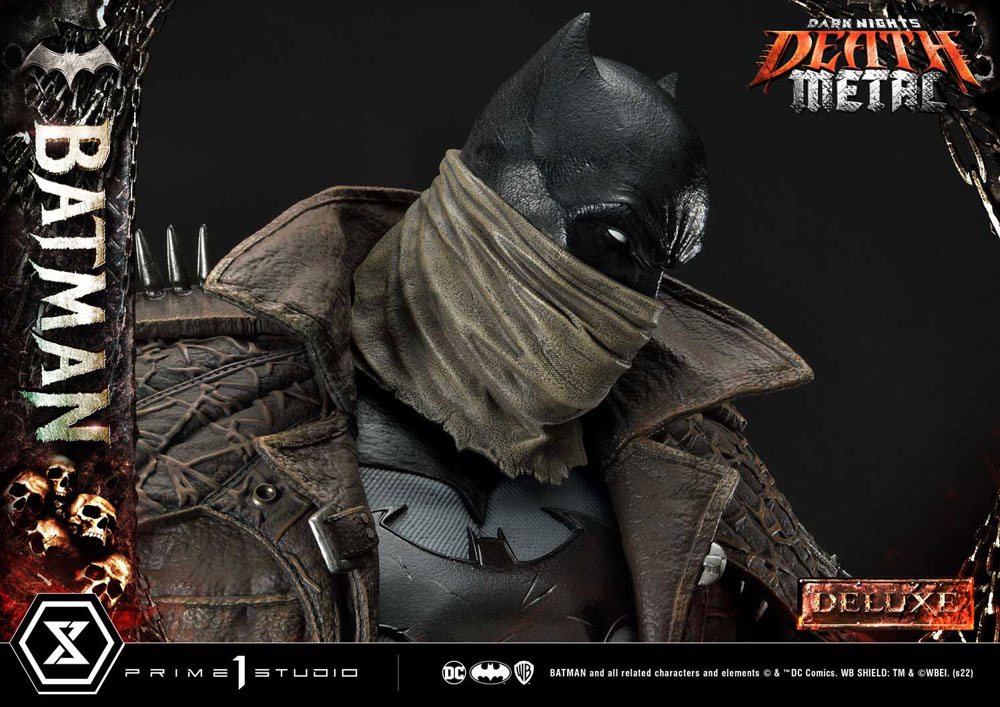 Dark Knights: Metal Statue 1/3 Death Metal Batman Deluxe Bonus Ver. 105 cm - Damaged packaging