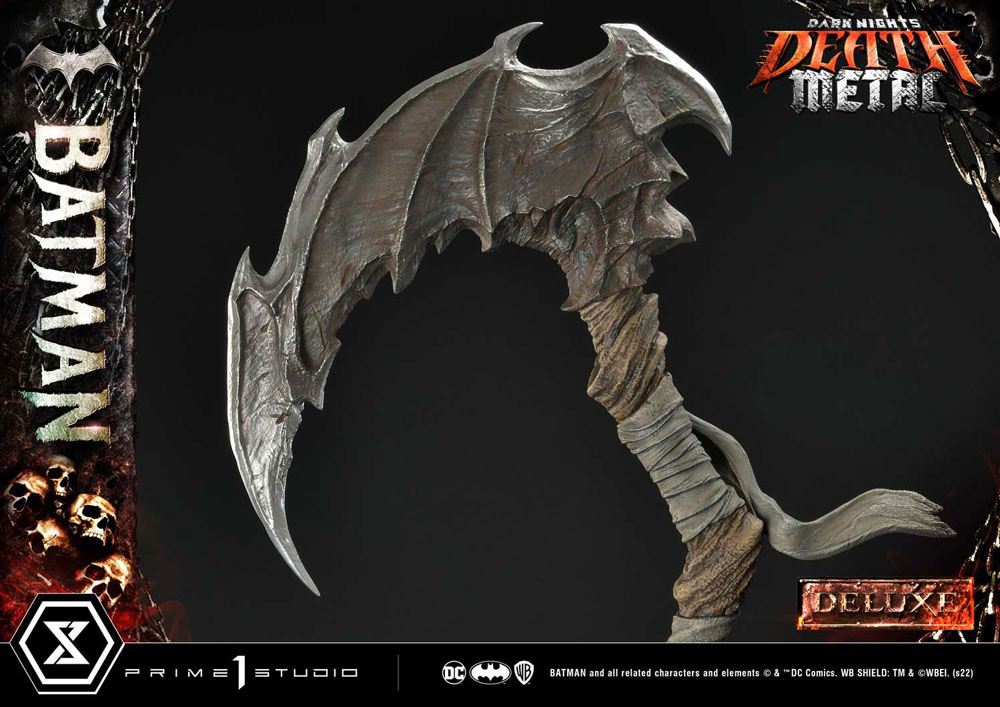 Dark Knights: Metal Statue 1/3 Death Metal Batman Deluxe Bonus Ver. 105 cm - Damaged packaging