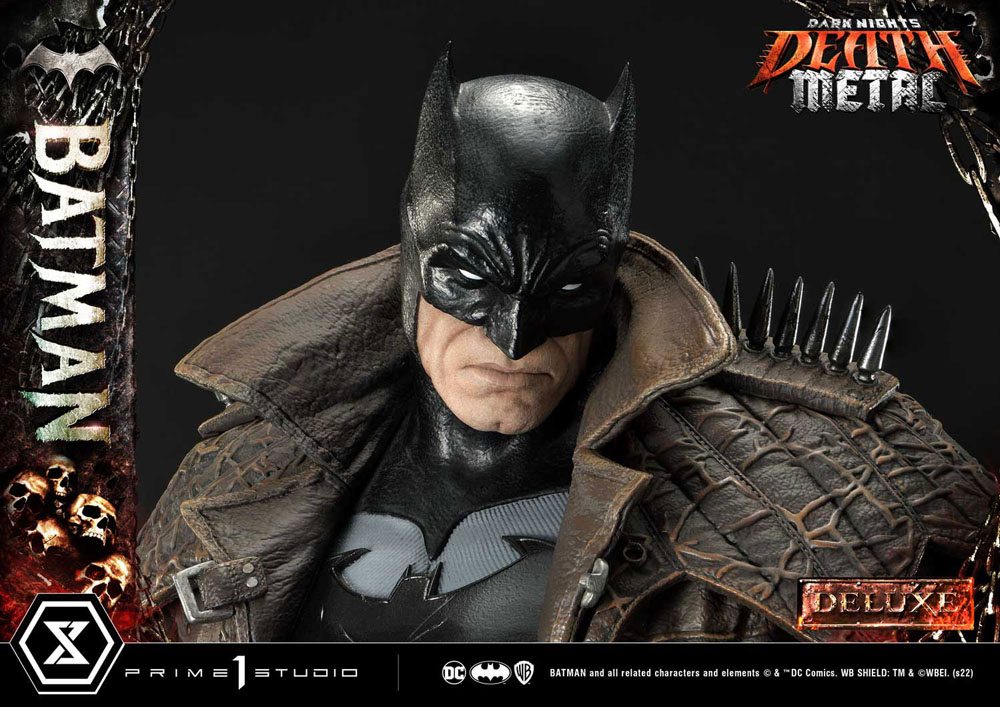 Dark Knights: Metal Statue 1/3 Death Metal Batman Deluxe Bonus Ver. 105 cm - Damaged packaging