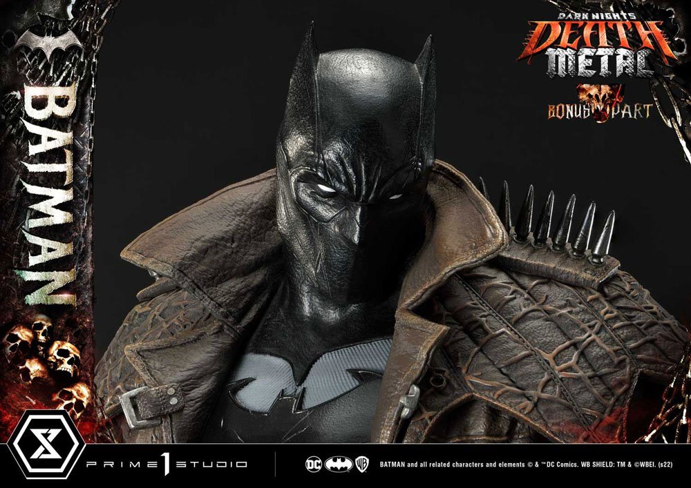 Dark Knights: Metal Statue 1/3 Death Metal Batman Deluxe Bonus Ver. 105 cm - Damaged packaging