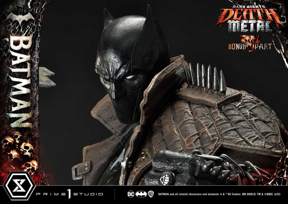 Dark Knights: Metal Statue 1/3 Death Metal Batman Deluxe Bonus Ver. 105 cm - Damaged packaging