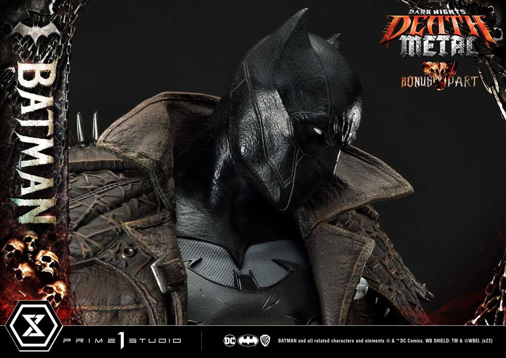 Dark Knights: Metal Statue 1/3 Death Metal Batman Deluxe Bonus Ver. 105 cm - Damaged packaging