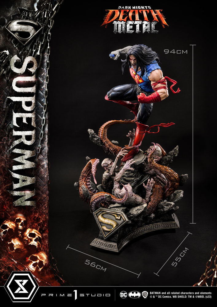 Dark Nights: Death Metal Statue 1/3 Death Metal Superman 94 cm