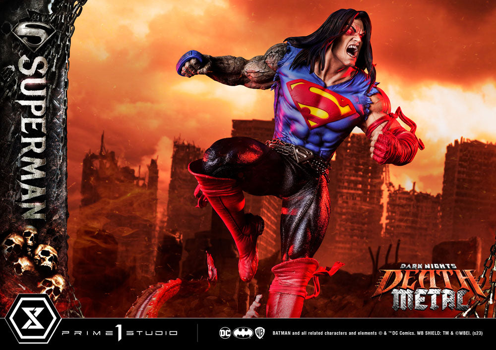 Dark Nights: Death Metal Statue 1/3 Death Metal Superman 94 cm