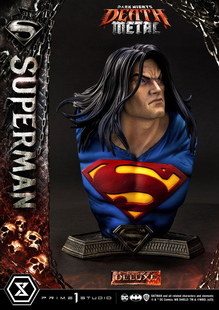 Dark Nights: Death Metal Statue 1/3 Death Metal Superman Deluxe Ver. 94 cm