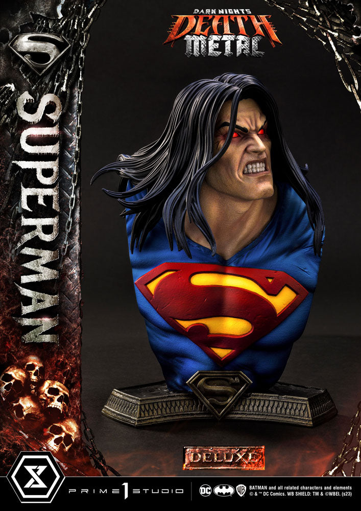 Dark Nights: Death Metal Statue 1/3 Death Metal Superman Deluxe Ver. 94 cm