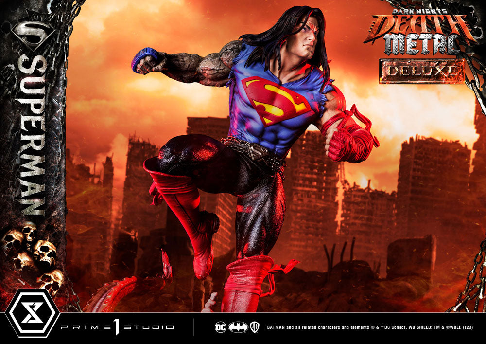 Dark Nights: Death Metal Statue 1/3 Death Metal Superman Deluxe Ver. 94 cm