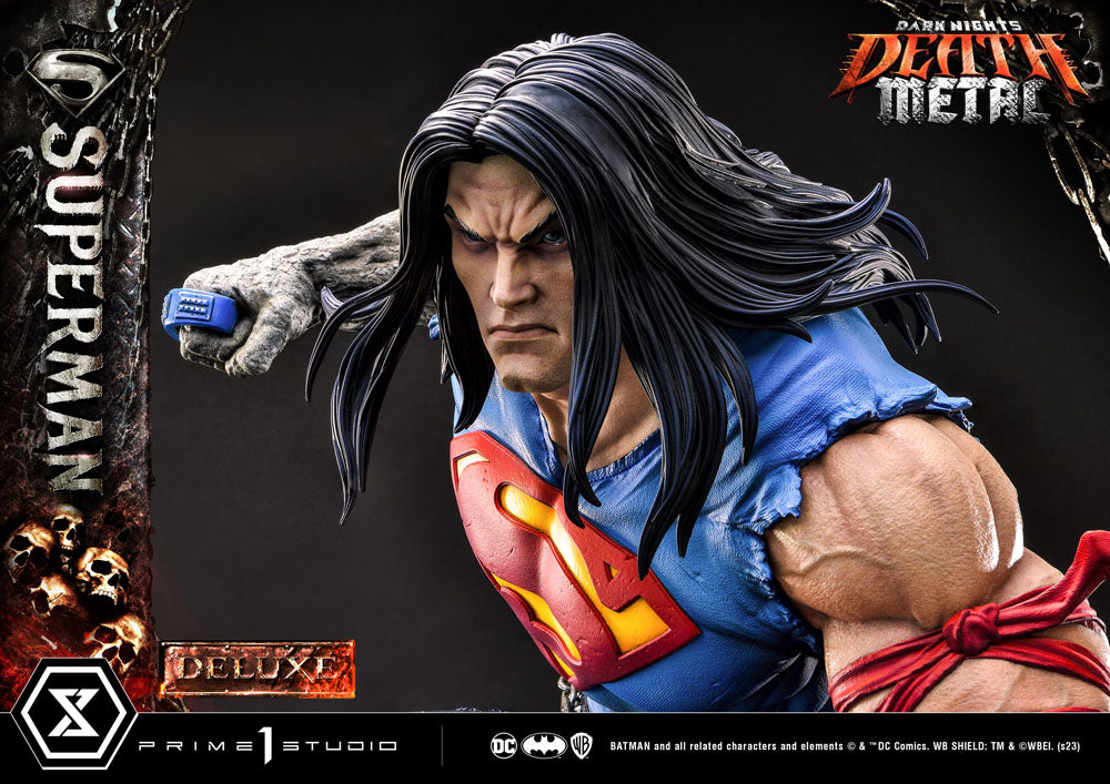 Dark Nights: Death Metal Statue 1/3 Death Metal Superman Deluxe Ver. 94 cm