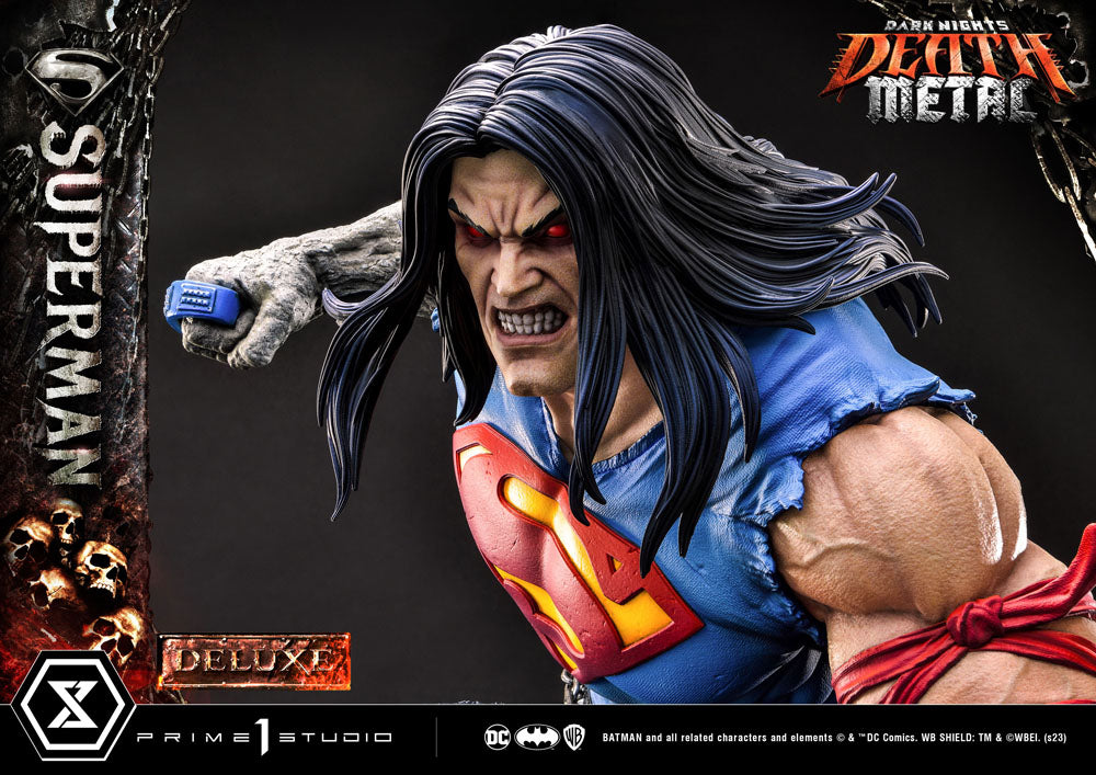 Dark Nights: Death Metal Statue 1/3 Death Metal Superman Deluxe Ver. 94 cm