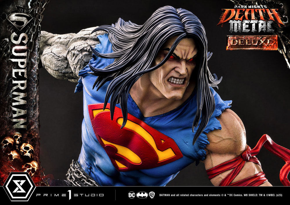 Dark Nights: Death Metal Statue 1/3 Death Metal Superman Deluxe Ver. 94 cm